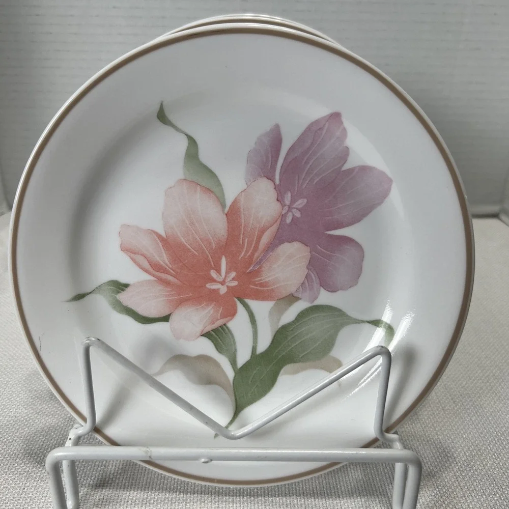 Corning Corelle Pacifica 4 Salad Plates (7 1/8